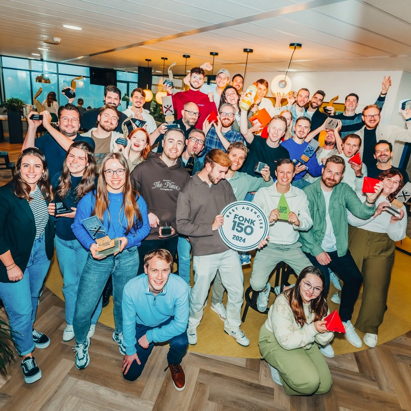 Vertigo 6 team with awards